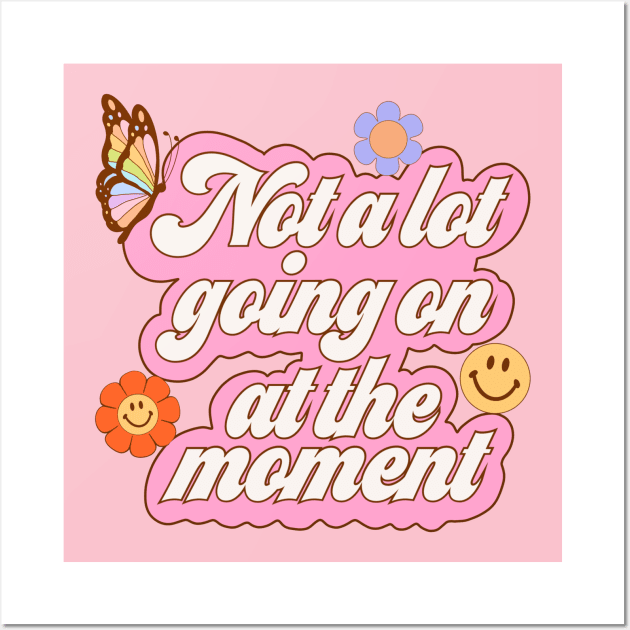 Not a lot going on at the moment - retro Wall Art by Deardarling